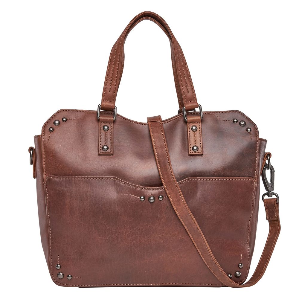 Modern Genuine Textured Top Handle Satchel Bag Crossbody Satchel For